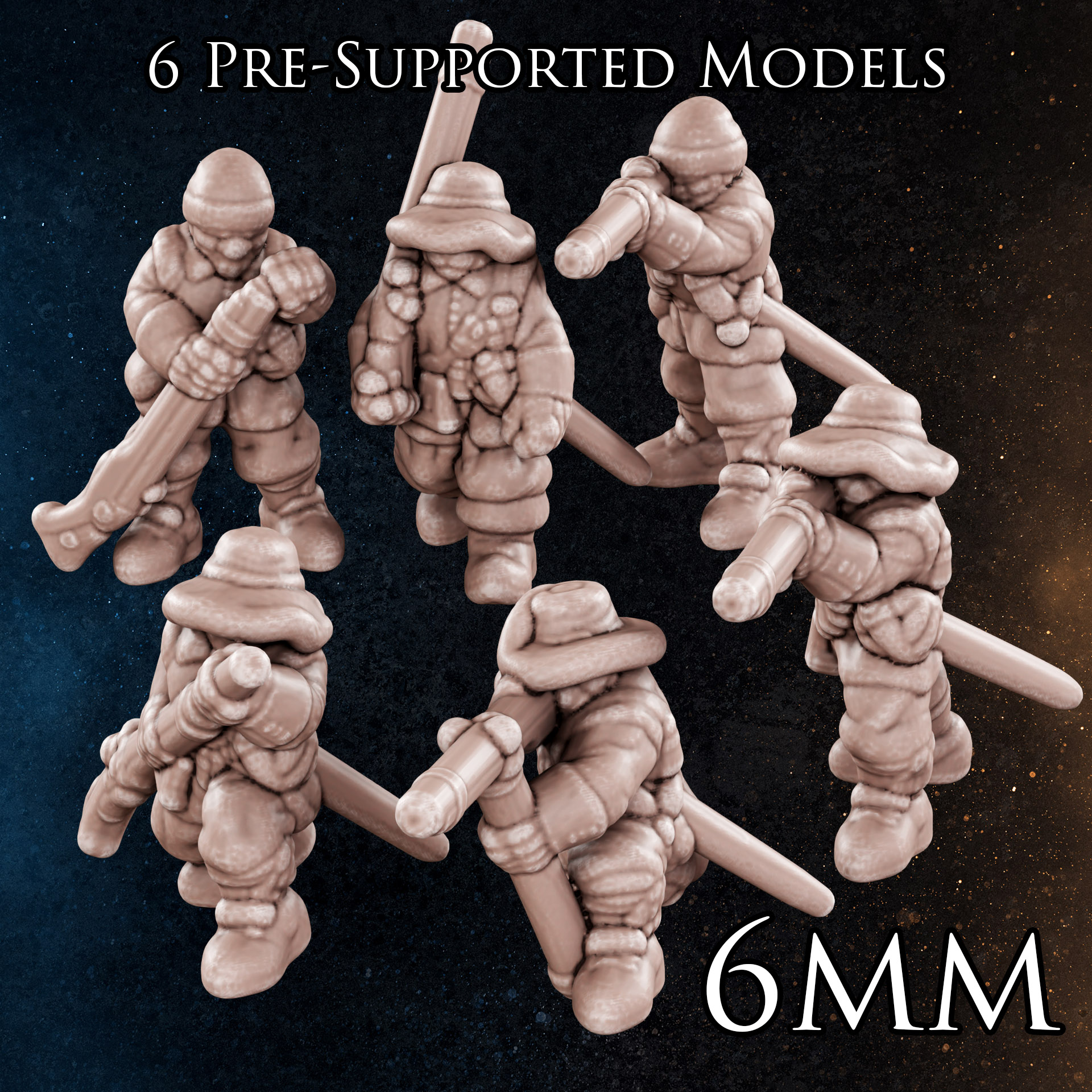 6mm - Musketeer - English Civil War - Pike & Shot